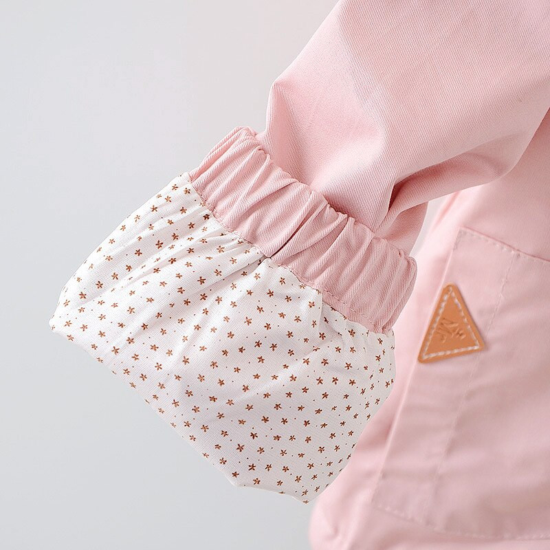 Jaundzimušo meiteņu apģērbs Jauns pavasaris rudens zēnu jaka Vējjaka Jauka multfilma Totoro mētelis ar kapuci Bērnu virsdrēbes 0-5 g.