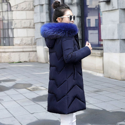 2022. gada jauna sieviešu ziemas jaka, parka ar kapuci, kokvilnas polsterējums, sieviešu jaka, garais mētelis, sieviete, liela izmēra 7XL, plāns, silts virsdrēbes
