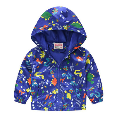 vējjaka meitenēm Bērnu jaka Bērnu mētelis vienradzis varavīksne pavasara vasaras jaka meitenei mazuļu drēbes plānas ūdensizturīgas 2-7T