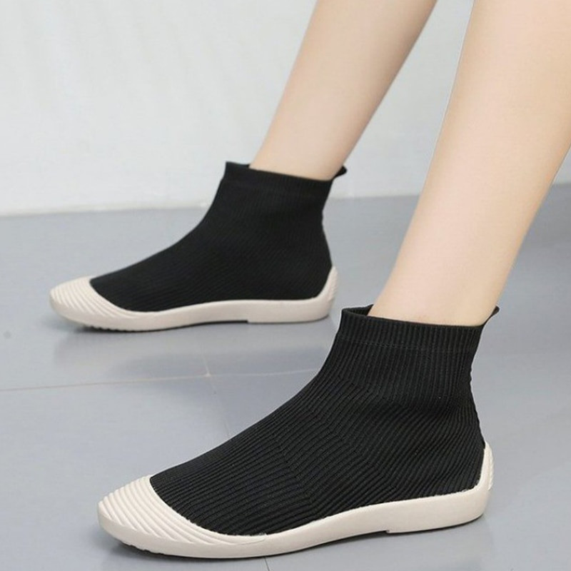 Ženske čizme Ljetne čarape s debelim potplatom Dizajnerske sportske cipele Ležerne ravne prozračne tenisice koje ne klize 2022.