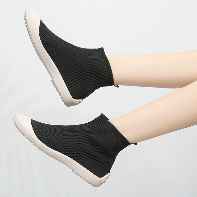 Ženske čizme Ljetne čarape s debelim potplatom Dizajnerske sportske cipele Ležerne ravne prozračne tenisice koje ne klize 2022.