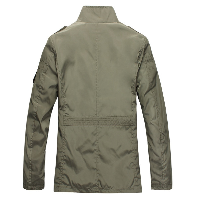 Ανδρικό Casual Jacket Spring Army Military Jacket Windbreaker Ανδρικά Παλτό Χειμερινά Ανδρικά Εξωτερικά Ενδύματα Φθινοπωρινό Παλτό Αδιάβροχο Χακί 5XL