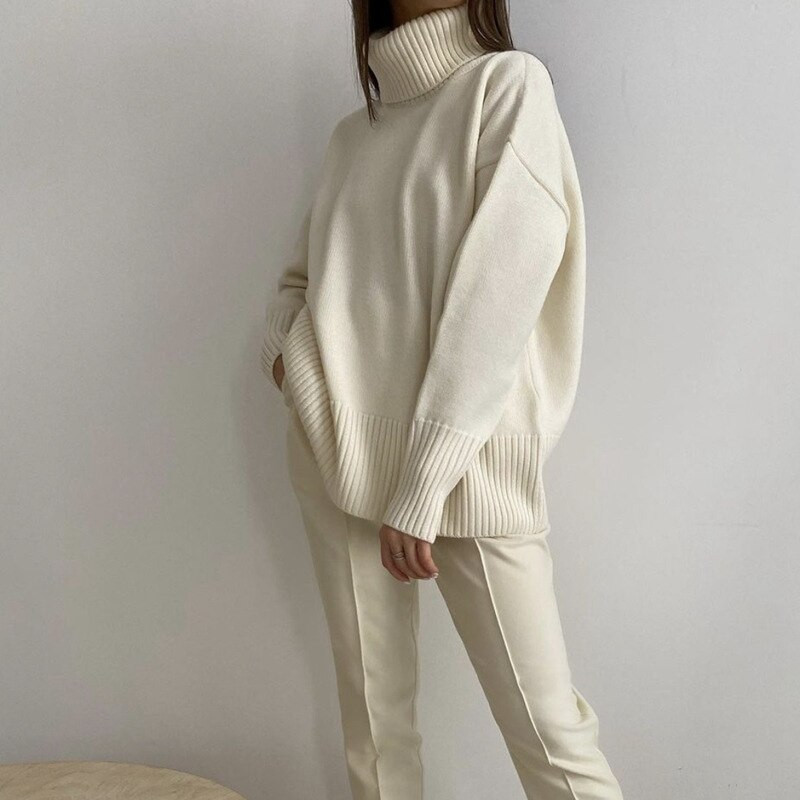 CCI Φθινοπωρινή χειμερινή μόδα Γυναικείο πουλόβερ Μακρυμάνικο casual πράσινο ζιβάγκο πουλόβερ Femme μπλουζάκια Ζεστά μπλούζες πλεξίματος YJ010S