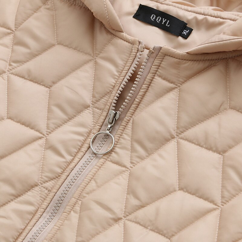 2021. Visokokvalitetni ženski kaput proljeće jesen moda ležerna tanka parka europske vjetrootporne duge ženske jakne s kapuljačom gornja odjeća