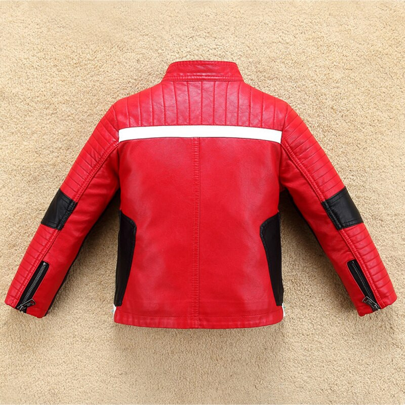 2022. Proljetne PU kožne jakne za dječake Vodootporne dječje kapute Tinejdžerske dječje vanjske odjeće Odjeća Jesenske dječje vjetrovke Gornja odjeća