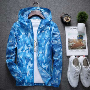 Vasaras viegls sporta vīriešu vējjaka pāris jaka sievietēm, elpojošs āra pludmales apģērbs, saules aizsargapģērbs