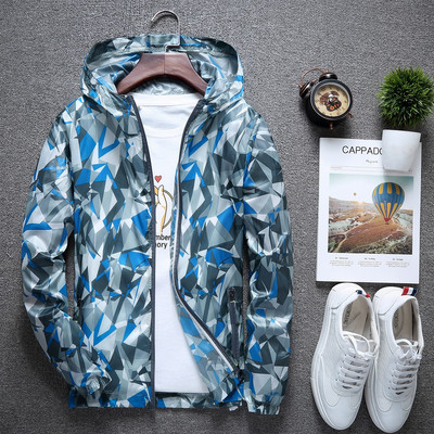 Vasaras viegls sporta vīriešu vējjaka pāris jaka sievietēm, elpojošs āra pludmales apģērbs, saules aizsargapģērbs