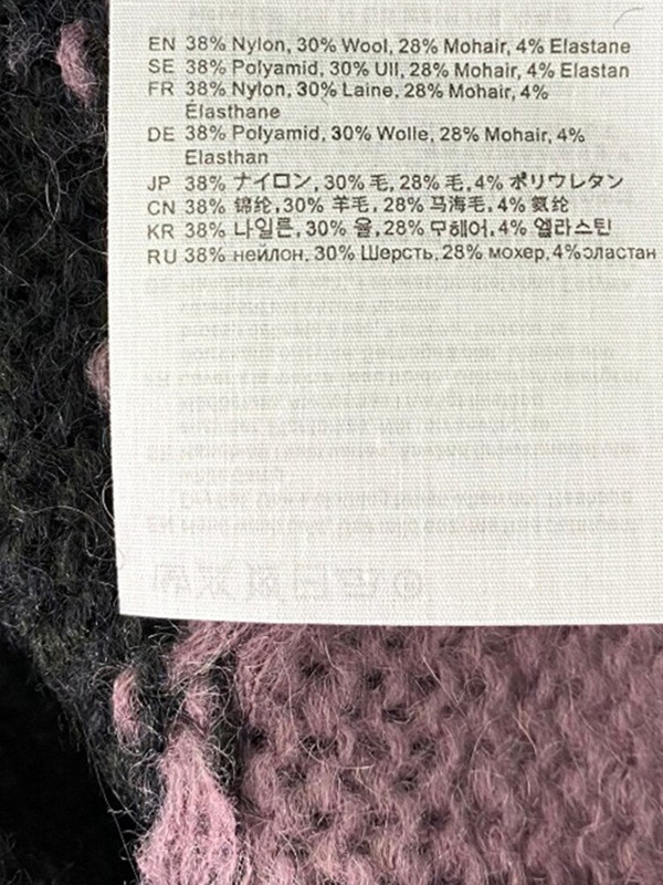 Brīvi cauruļu svītru džemperis Sieviešu vilnas mohēras maisījumi sievietēm ar garām piedurknēm trikotāžas džemperis O veida kakla džemperis, 2022. gada agrs rudens