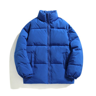 NELLARGEL Γυναικείο Χειμερινό Harajuku Puffer Jacket Parkas 2022 Γυναικείο χοντρό πολύχρωμο κορεάτικο παλτό με φούσκα για κορίτσι μαύρο μπουφάν