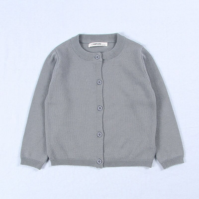 Jesenski kaput za djevojčice Dječji pulover Pleteni kardigani za malu djecu Retro pletenina za novorođenčad Pamučna dječja jakna dugih rukava Gornji pulover
