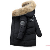 Krievija Sniega kostīms Bērniem Zēniem Dūnu Jaka Bērniem Parka Bērnu Parkas Bieza Silta Virsveļa Pusaudžiem 6 8 10 12 14 15 Gadu Mētelis LC249
