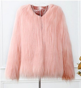 Μόδα Κορίτσια Πολυτελή Χειμερινή Ζεστή Χνουδωτά Συνθετική Γούνα Κοντό παλτό Σακάκι Πάρκα για νήπια Κοριτσίστικα Πανόχρωμα Ζακέτα