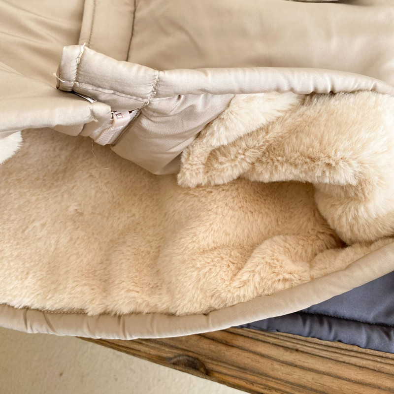 Κορεάτικο στυλ Νέο Χειμώνα Παιδικά Παλτό με βαμβακερή επένδυση μονόχρωμο Παχύ ζεστό πάρκα Απομίμηση μαλλιών κουνελιού Παιδικά μακριά εξωτερικά ενδύματα