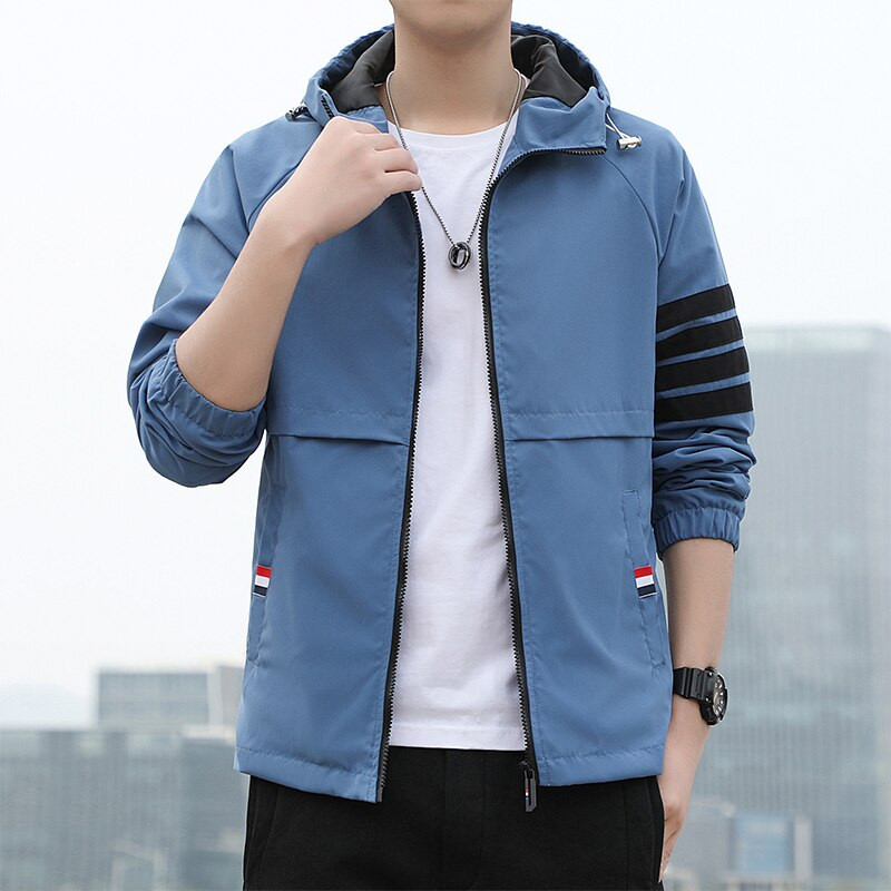 Μπουφάν Κορεατικής μόδας 2022 Νέο μπουφάν Ανδρικά ρούχα με κουκούλα Streetwear Harajuku Υπερμεγέθη Παλτό Y2k Plus Size Μακριά Ρούχα