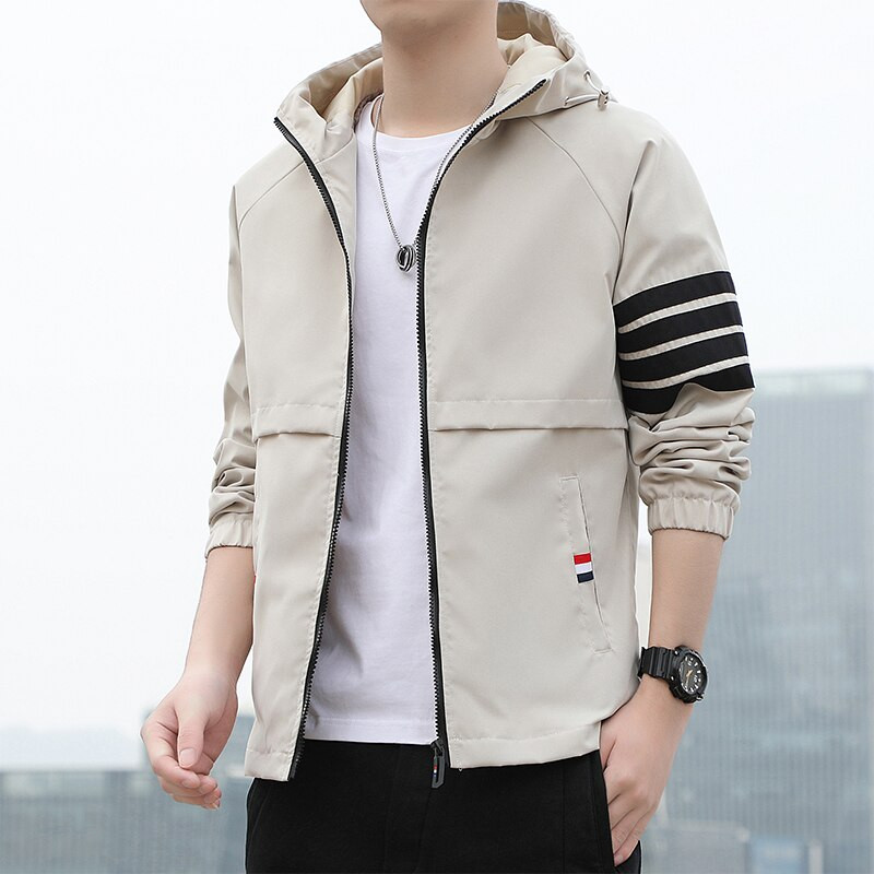 Μπουφάν Κορεατικής μόδας 2022 Νέο μπουφάν Ανδρικά ρούχα με κουκούλα Streetwear Harajuku Υπερμεγέθη Παλτό Y2k Plus Size Μακριά Ρούχα