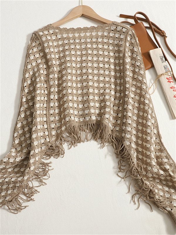 Yitimoky džemperis Sieviešu džemperis korejiešu modes izliekti topi pušķi ar garām piedurknēm retro trikotāžas apģērbi 2022. gada rudens ziema