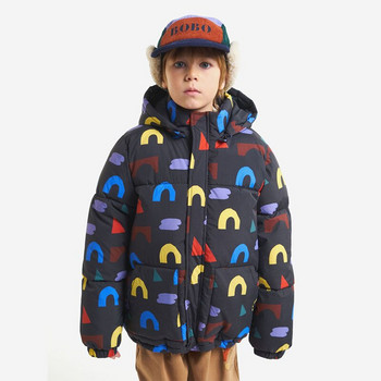 Корейски детски пухени якета 2022 New BC Winter Toddler Boys Girls Outwear Дебели палта Детски дрехи от 7 до 12 години