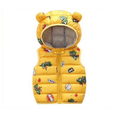 Laste soojendusvest Sügis Beebipoisid Tüdrukud Paks Vest Lapsed Ülerõivad Vestid Laste Kvaliteetne Kapuutsiga jakid Vest