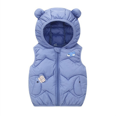 Laste soojendusvest Sügis Beebipoisid Tüdrukud Paks Vest Lapsed Ülerõivad Vestid Laste Kvaliteetne Kapuutsiga jakid Vest