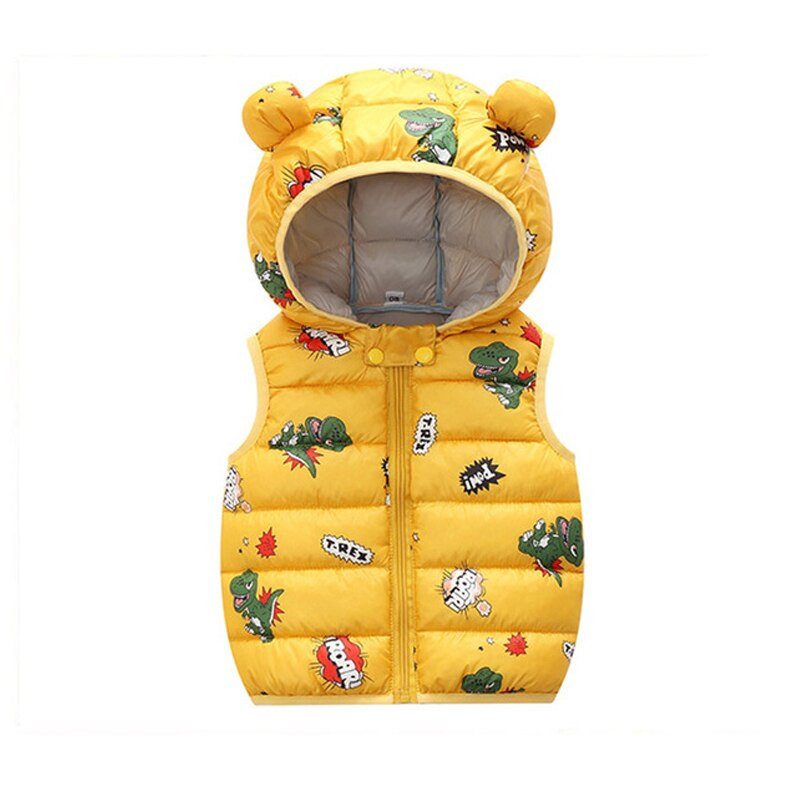 Laste soojendusvest Sügis Beebipoisid Tüdrukud Paks Vest Lapsed Ülerõivad Vestid Laste Kvaliteetne Kapuutsiga jakid Vest