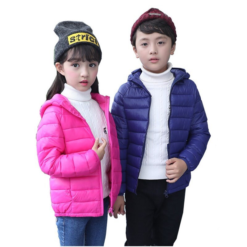 Baby Down Παλτό Φθινόπωρο Χειμώνας Αγόρια Κορίτσια Βαμβακερό παχύ παλτό αντιανεμικό Παιδικό casual outwear Παιδικά μπουφάν με κουκούλα