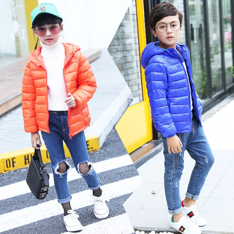 Baby Down Παλτό Φθινόπωρο Χειμώνας Αγόρια Κορίτσια Βαμβακερό παχύ παλτό αντιανεμικό Παιδικό casual outwear Παιδικά μπουφάν με κουκούλα