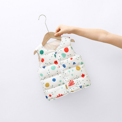 Mazuļu vestes bez piedurknēm multfilmas dūnu drēbes jaka zēni meitenes mēteļi bērniem āra veste veste bērnu virsdrēbes JYF
