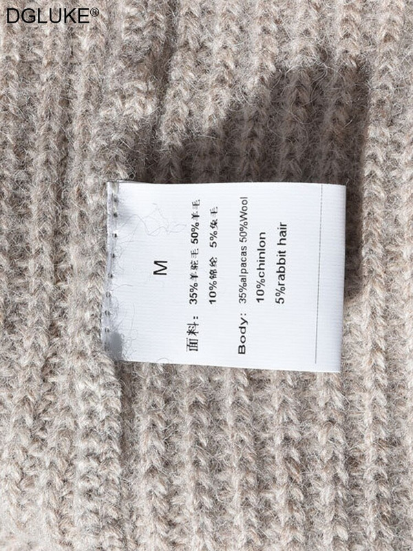 Džemper od kašmira s V-izrezom Ženska zima 2022. Modni obični vuneni pleteni džemper Pulover Preveliki džemper Ulična odjeća