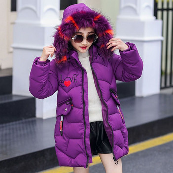 Καινούργια χειμωνιάτικα μπουφάν για αγόρια 4-12 ετών, χειμωνιάτικα βαμβακερά τζάκετ για κορίτσια, παιδικά θερμικά βαμβακερά μπουφάν, παλτό για κορίτσια