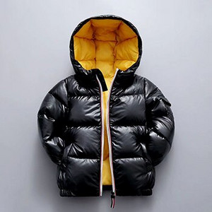 2-10 godina Zimska puhasta jakna za dječake Sjajna modna kaputa za bebe princeze s kapuljačom Vodootporna gornja odjeća Dječja odjeća