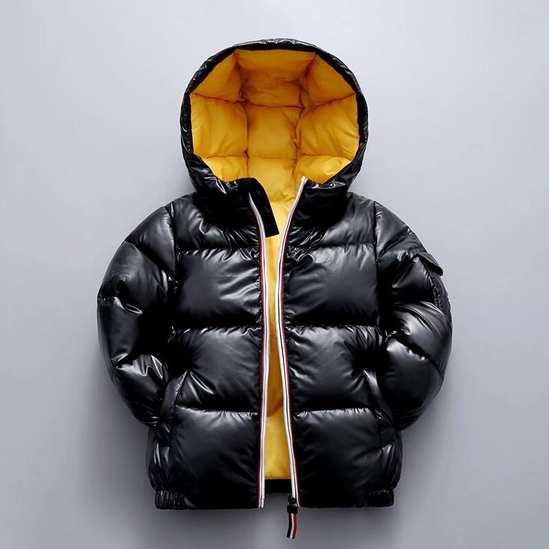 2-10 godina Zimska puhasta jakna za dječake Sjajna modna kaputa za bebe princeze s kapuljačom Vodootporna gornja odjeća Dječja odjeća