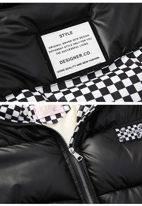 8 10 ετών για κορίτσια με βαμβακερά χειμωνιάτικα μπουφάν Μόδα για αγόρια Χαλαρό παχύ παλτό για έφηβες