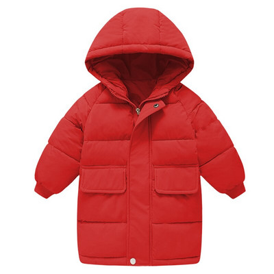 Νέα Χειμερινά Κοριτσίστικα Παλτό για Αγόρια Υψηλής Ποιότητας Μπουφάν για Παιδικά Ρούχα Ζεστά για Κορίτσια Μπουφάν για αγόρια Παλτό Μακριά Παιδικά Εξωτερικά Ενδύματα με Κουκούλα