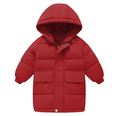 Νέα Χειμερινά Κοριτσίστικα Παλτό για Αγόρια Υψηλής Ποιότητας Μπουφάν για Παιδικά Ρούχα Ζεστά για Κορίτσια Μπουφάν για αγόρια Παλτό Μακριά Παιδικά Εξωτερικά Ενδύματα με Κουκούλα