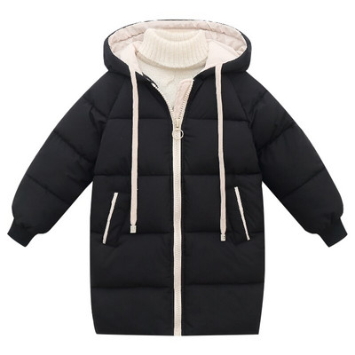 Νέα Χειμερινά Κοριτσίστικα Παλτό για Αγόρια Υψηλής Ποιότητας Μπουφάν για Παιδικά Ρούχα Ζεστά για Κορίτσια Μπουφάν για αγόρια Παλτό Μακριά Παιδικά Εξωτερικά Ενδύματα με Κουκούλα