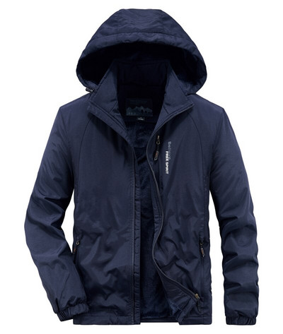 Νέο 2021 Ανδρικό Χειμώνα Παχύ Ζεστό Μπουφάν Στρατού με κουκούλα Streetwear Casual Παλτό Βαμβακερή επένδυση Ανδρικά παλτό jaqueta masculina