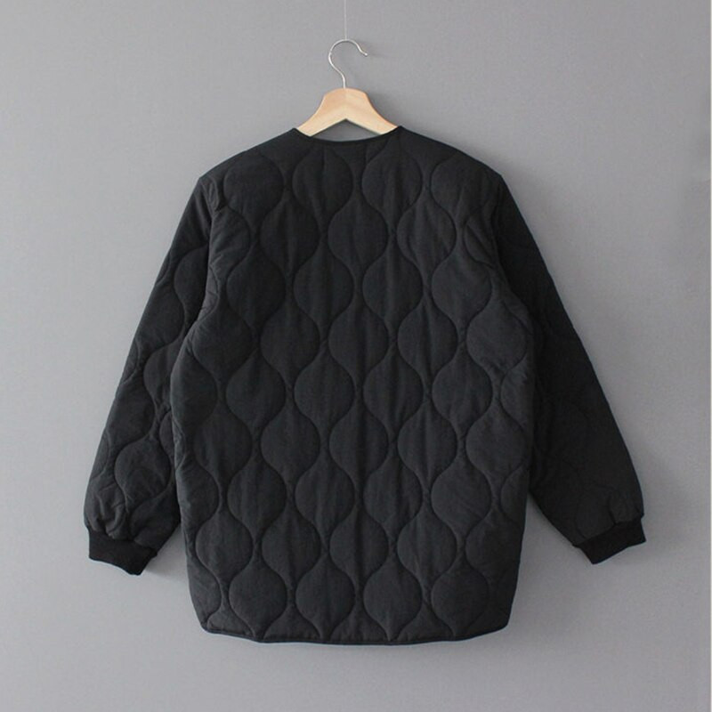 Mozuleva jaunums 2022. gada rudens ziemas sieviešu jakas V-veida kakla izgriezuma stepēts puferis parkas Augstas kvalitātes silts, liela izmēra vintage savvaļas sieviešu mētelis