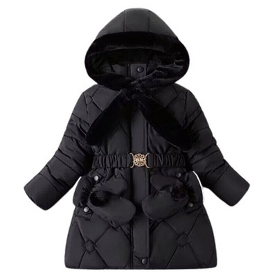 4-12 T Βρεφικό μπουφάν για κορίτσια Παιδικά παλτό μόδας για αγόρια Τεχνητή γούνα Ζεστή κουκούλα για χειμωνιάτικα κορίτσια Βρεφικά ρούχα Παιδικό μπουφάν