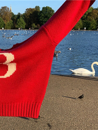 Vēstuļu grafikas modes džemperis Sieviešu rudens ziemas ikdienišķs džemperis ar apaļu kakla izgriezumu, garām piedurknēm, džemperi, dāmu ikdienas vienkārši džemperi 2022