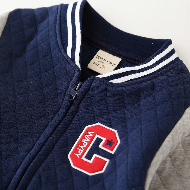 DIMUSI Proljeće Jesen Bejzbol jakne za dječake Modne jakne Dječja odjeća Ležerna vjetrovka za bebe Dječja jakna s kapuljačom