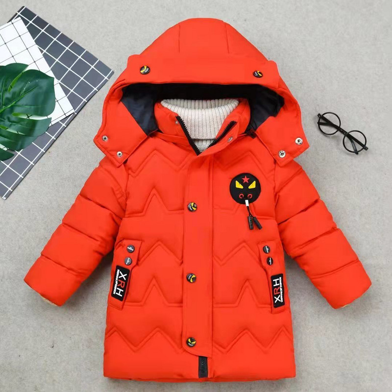 Poiste pika karusnahaga kapuutsiga talvejope Puuvillane laste poiste pealisriided 4 5 6 7 8 aastat teismeliste poiste soe lumeülikond sulejope