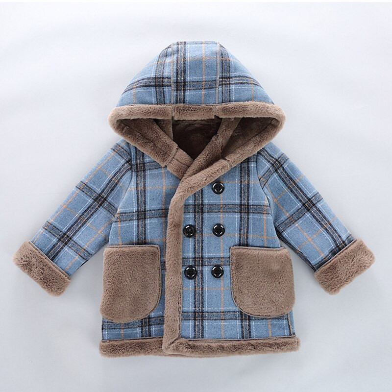Winter Plus Size Ζεστά Παλτό για Αγόρι Νέα άφιξη Παιδικά Μακρυμάνικα Εξωτερικά Ενδύματα Παιδικά Παχύ Μόδα Casual Loose Jacket