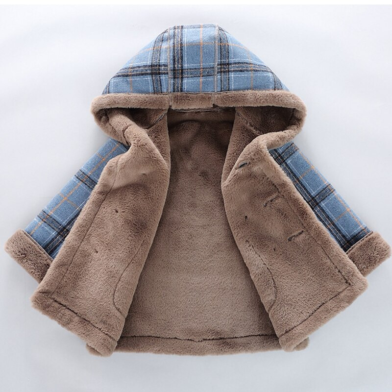 Winter Plus Size Ζεστά Παλτό για Αγόρι Νέα άφιξη Παιδικά Μακρυμάνικα Εξωτερικά Ενδύματα Παιδικά Παχύ Μόδα Casual Loose Jacket