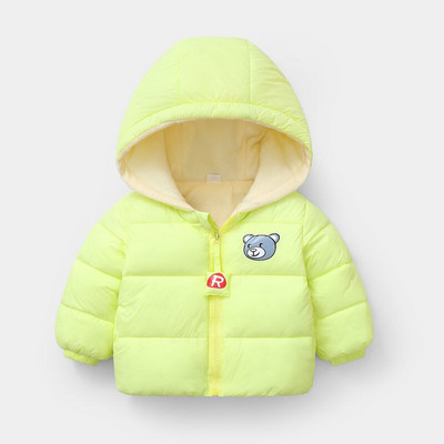 Zimski kaput za djevojčice Dječaci Djevojčice Pamučno podstavljena jakna plus baršunasta zadebljana dječja jakna s kapuljačom Dječja donja jakna