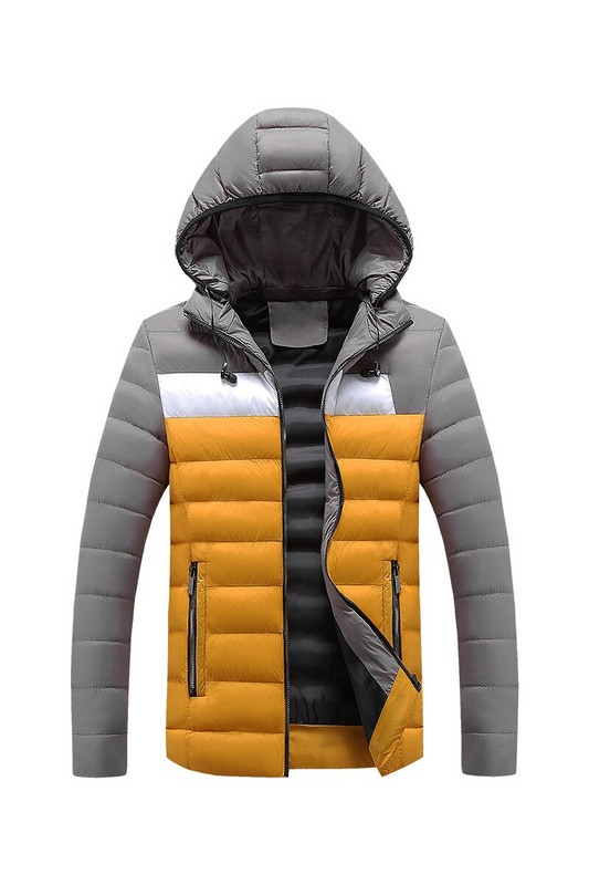 Ανδρικό χειμωνιάτικο μπουφάν 2022 Casual πουπουλένια παλτό με ζεστή κουκούλα Ανδρικά ρούχα πανωφόρια Χονδρά πανωφόρια Parkas