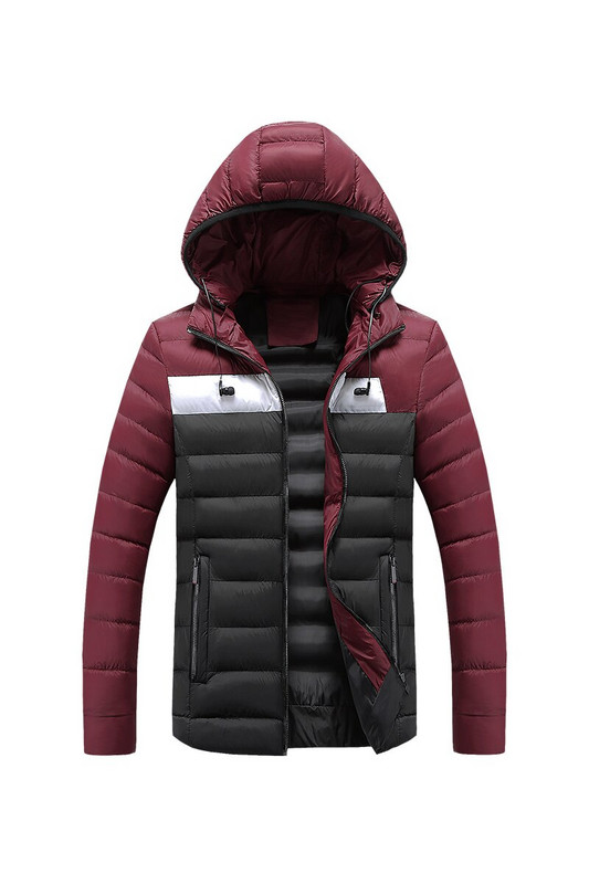 Ανδρικό χειμωνιάτικο μπουφάν 2022 Casual πουπουλένια παλτό με ζεστή κουκούλα Ανδρικά ρούχα πανωφόρια Χονδρά πανωφόρια Parkas