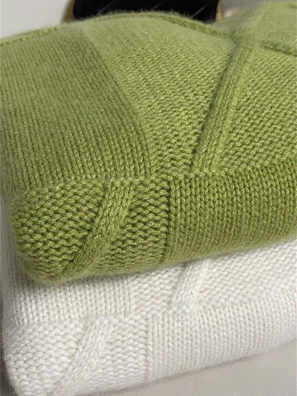 Πουλόβερ υψηλής ποιότητας κασμίρ Γυναικεία στρογγυλή λαιμόκοψη Φθινοπωρινό Χειμώνας 100% καθαρό μαλλί Πουλόβερ Χαλαρή μόδα Πλεκτό Πλεκτό Γυναικείο