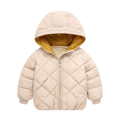 VOGUEON 2022 Flīsa Ziemas Parkas Bērnu Jakas Meitenēm Zēniem Bieza Samta Kabata Bērnu Mētelis Bērnu Virsdrēbes Zīdaiņu mētelis