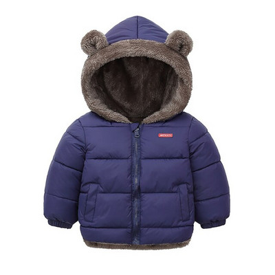 VOGUEON 2022 Flīsa Ziemas Parkas Bērnu Jakas Meitenēm Zēniem Bieza Samta Kabata Bērnu Mētelis Bērnu Virsdrēbes Zīdaiņu mētelis