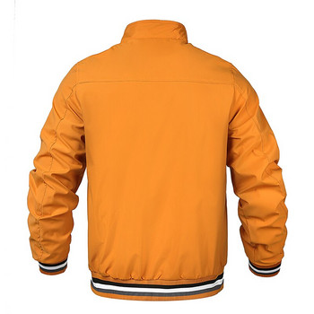 Bomber Jacket Ανδρικά Μόδα Casual Windbreaker Ανδρικά μπουφάν 2022 Άνοιξη Φθινόπωρο Νέα δημοφιλή εξωτερικά ενδύματα Standing Slim Ja